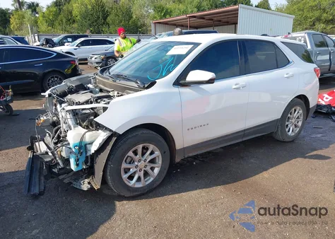 2018 Chevrolet Equinox Lt из США, поврежденный, VIN 3GNAXJEV7JS503357